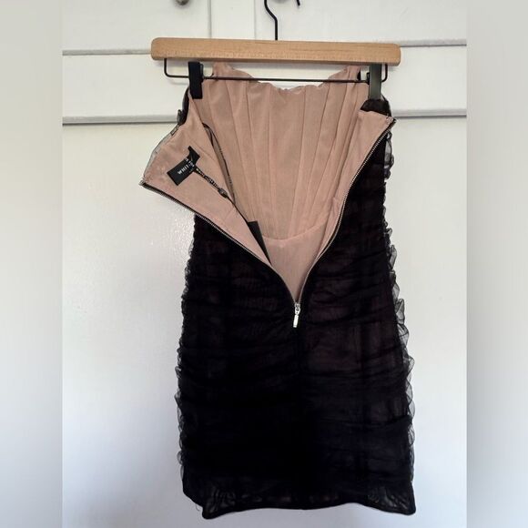 White Fox Boutique Black Mini Dress - Picture 6 of 8